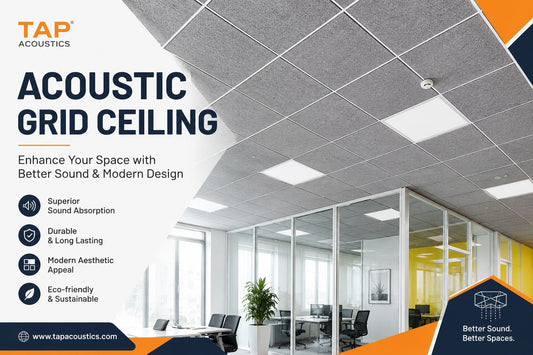 Acoustic grid ceiling 