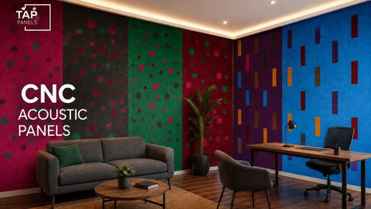CNC acoustic panels
