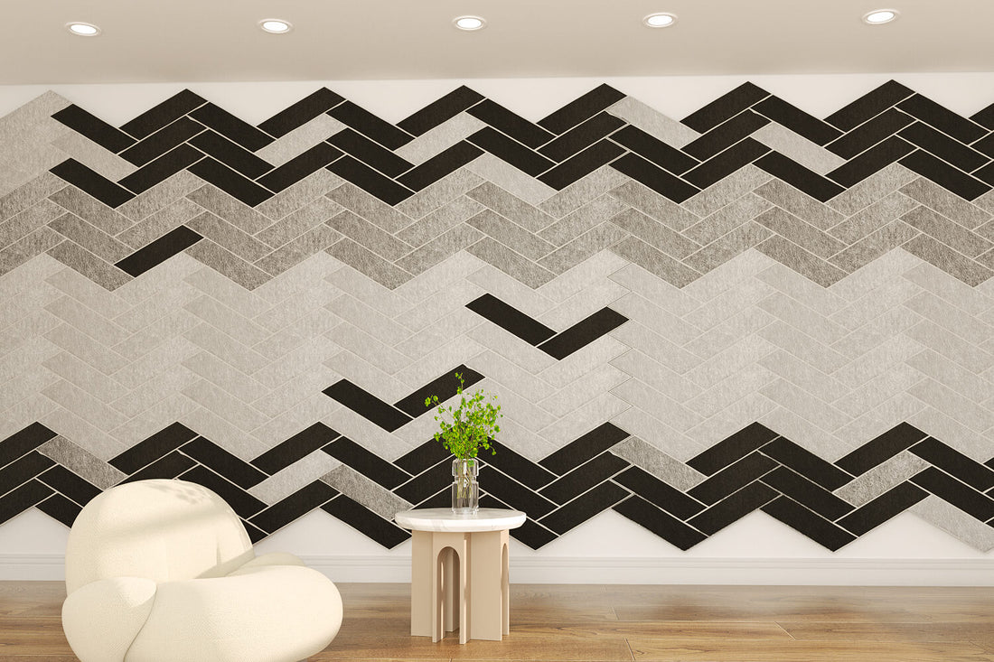 Polyester acoustic panels