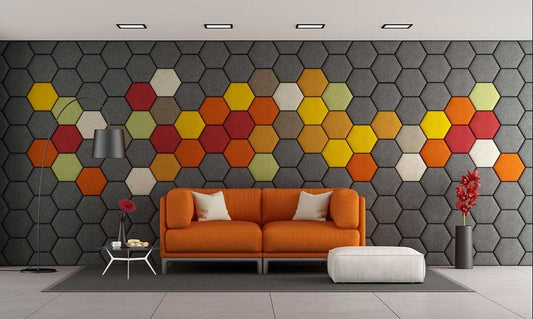 Decorative acoustic panels