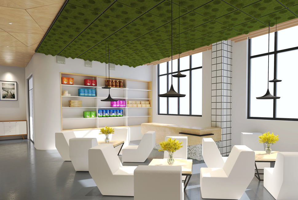 Store Tap Ceiling 3D Acoustic Ceiling Tiles India | PET Polyester Soundproof Panels – TAP ...